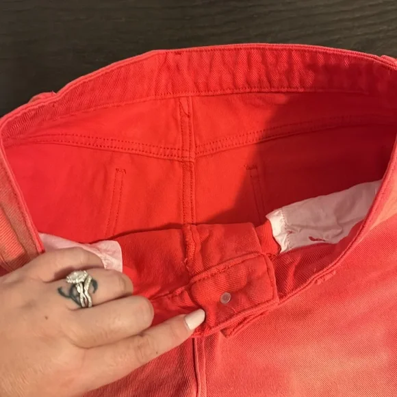 Bright Festive Jeans with Rips - Picture 3 of 5